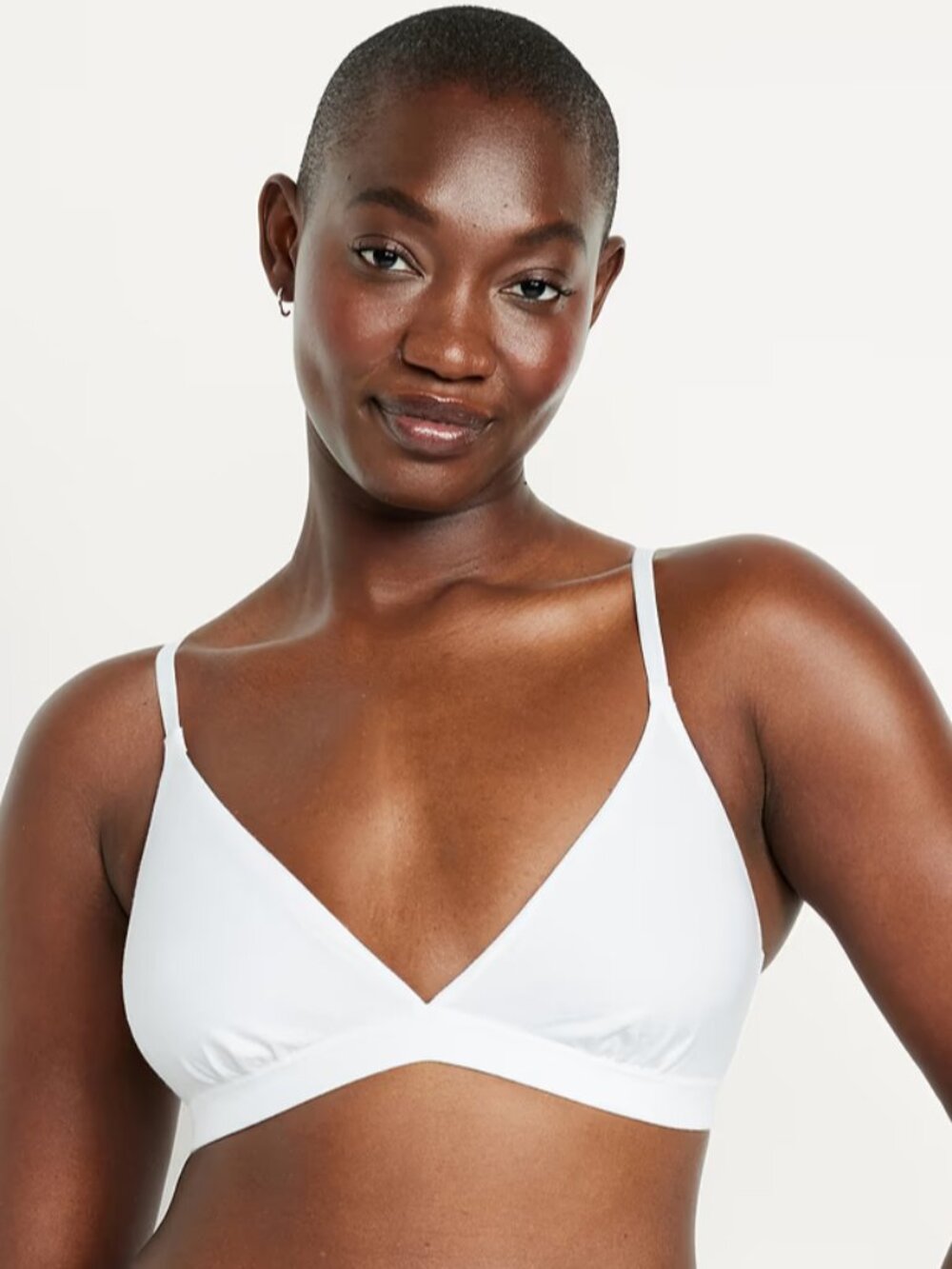 Old Navy Everyday Cotton Triangle Bralettes (2) Size M